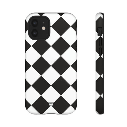 BLACK & WHITE DIAMOND | Tough Phone Case