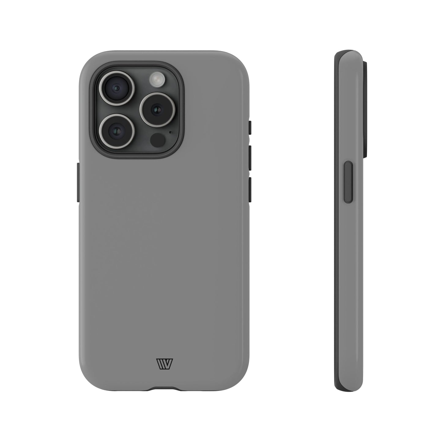 SOLID GRAY | Tough Phone Case