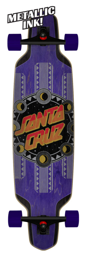 Santa Cruz Phase Dot Drop Down Complete Longboard 9.5 x 37.5