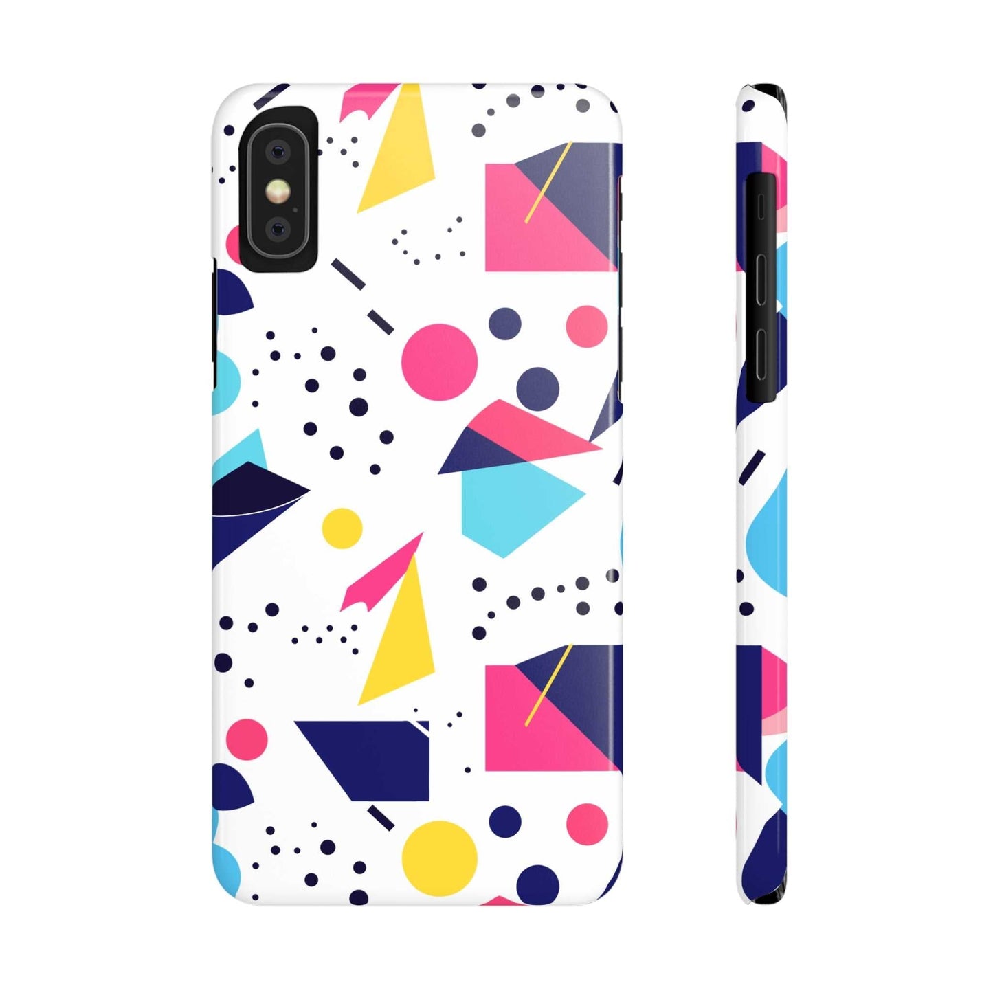 80s / 90s RETRO PATTERN LIGHT | Slim iPhone Case