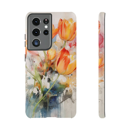 WATERCOLOR TULIPS | Tough Phone Case