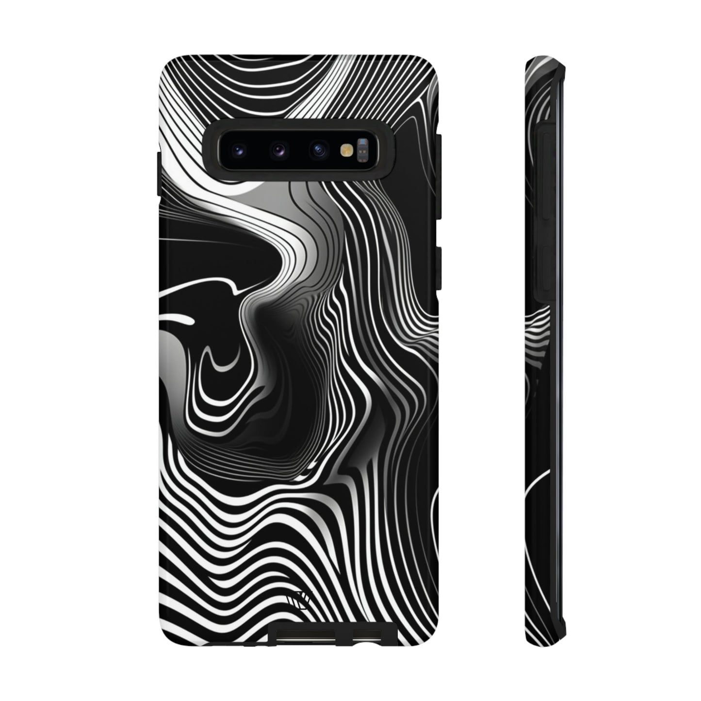 ABSTRACT ZEBRA STRIPES | Tough Phone Case