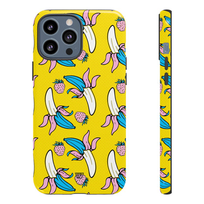 STRAWBERRY BANANA POP ART | Tough Phone Case