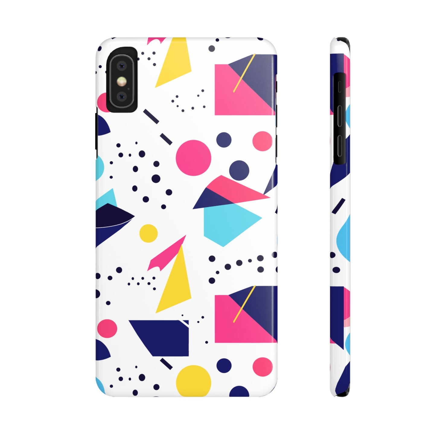 80s / 90s RETRO PATTERN LIGHT | Slim iPhone Case