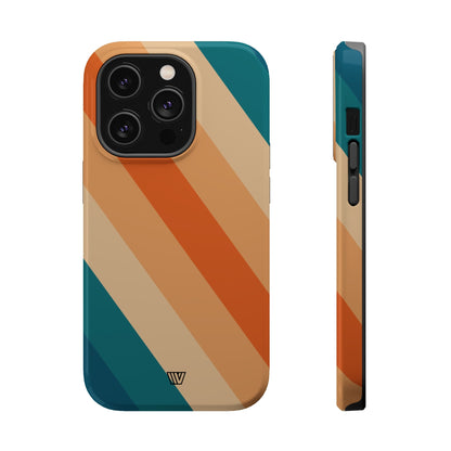 70s RETRO STRIPE | MagSafe Tough  iPhone Case