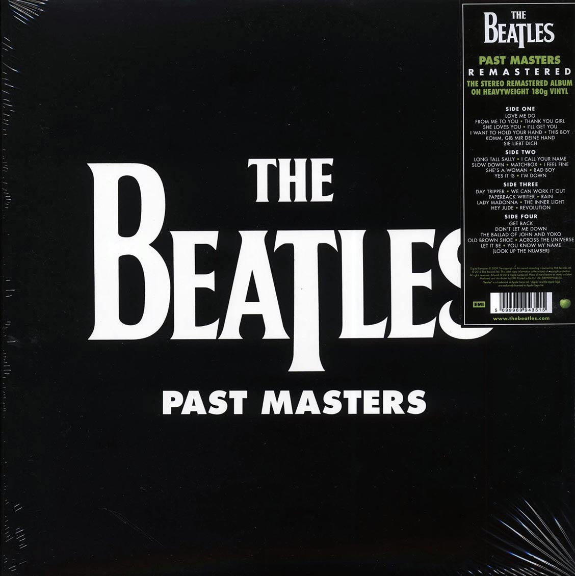 The Beatles - Past Masters Volume 1 + Volume 2 (stereo) (2xLP) (180g)