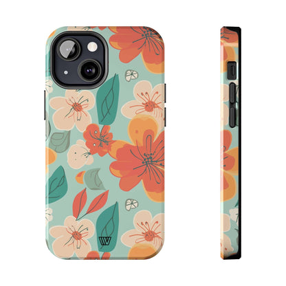 BLOOD ORANGE FLOWERS | Tough iPhone Case