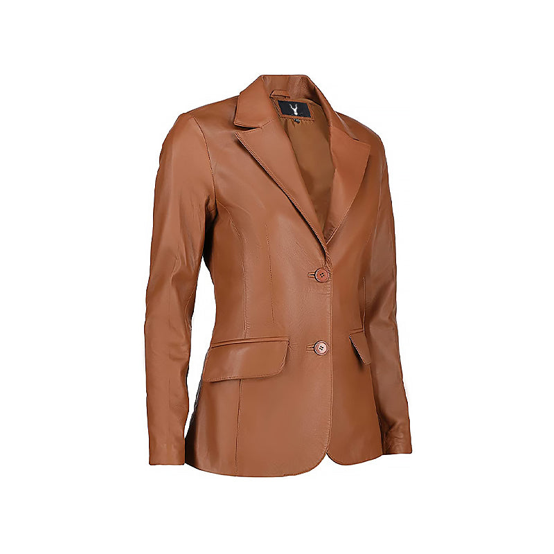 Women's Casual Coat Style Blazer Jacket