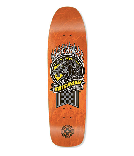 Black Label Eric Nash 9.25 Orange Stain Deck