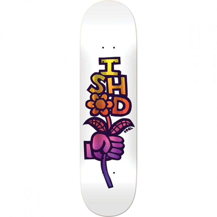 Real Wair Bouquet Deck White Easy Rider Concave 8.38