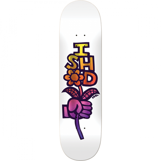 Real Wair Bouquet Deck White Easy Rider Concave 8.38