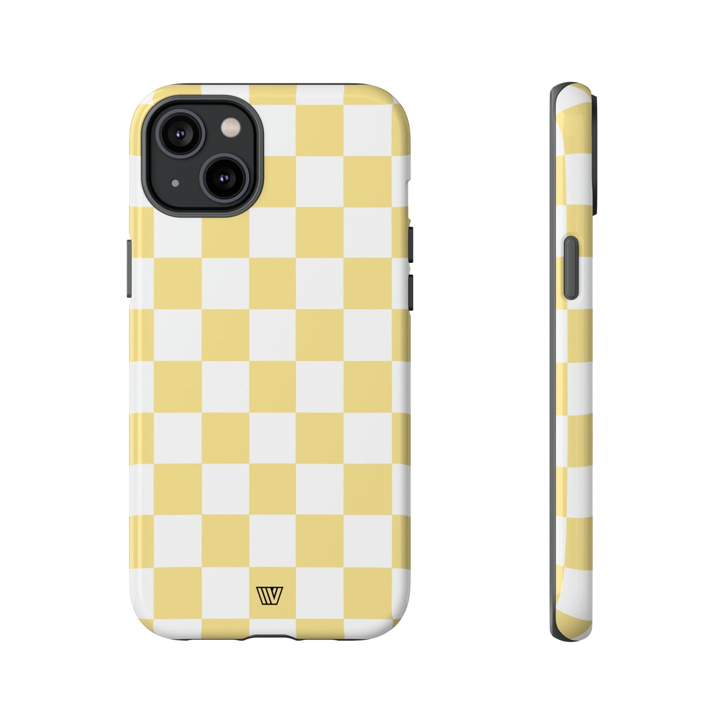 BANANA YELLOW CHECKERBOARD | Tough Phone Case