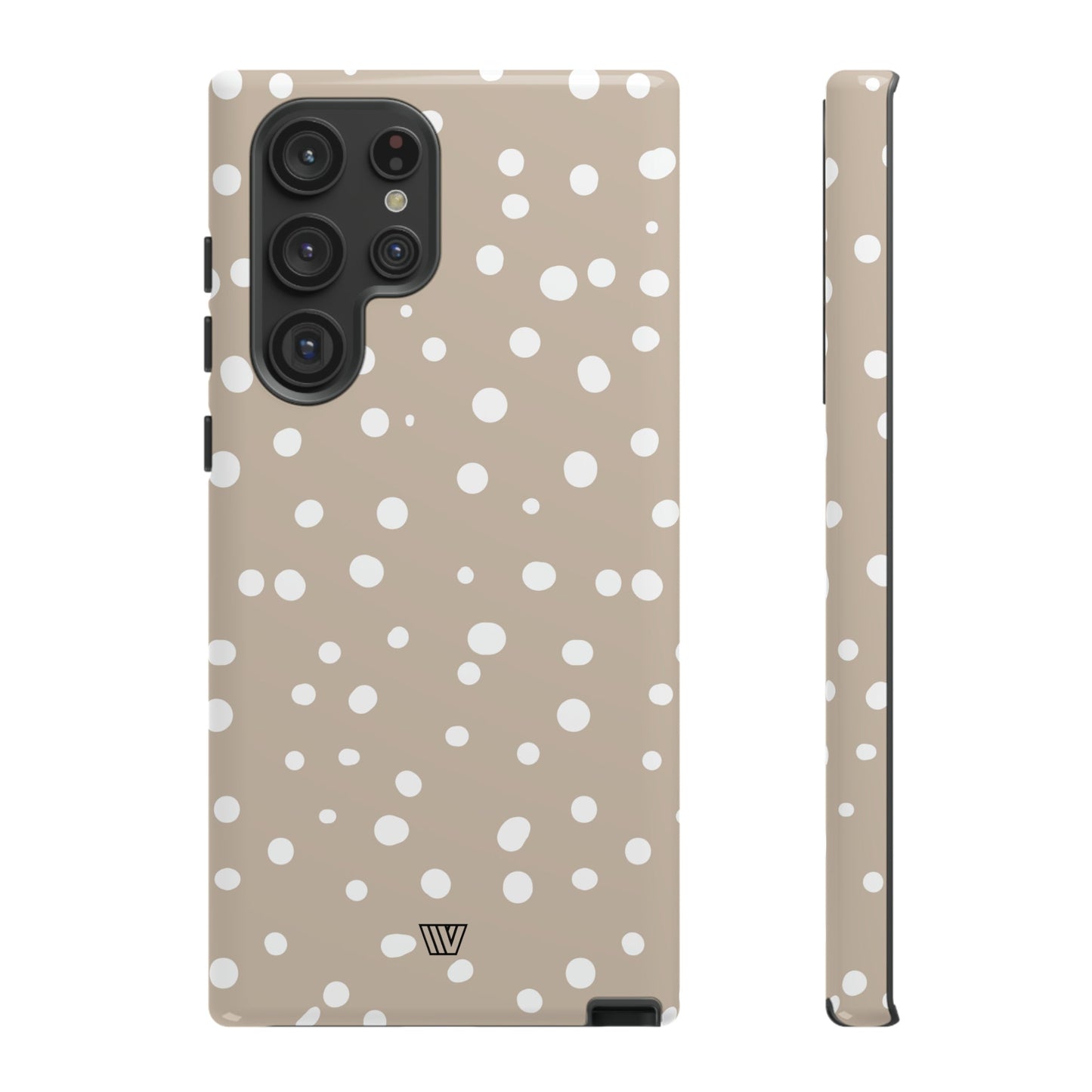 BEIGE DOTS | Tough Phone Case