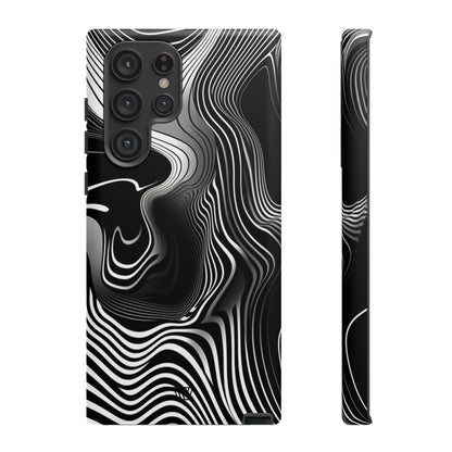 ABSTRACT ZEBRA STRIPES | Tough Phone Case