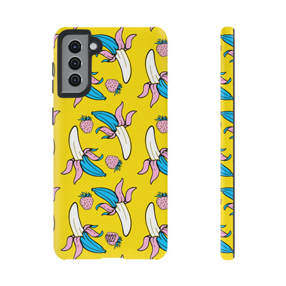 STRAWBERRY BANANA POP ART | Tough Phone Case