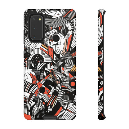 ABSTRACT DOODLE #3 | Tough Phone Case