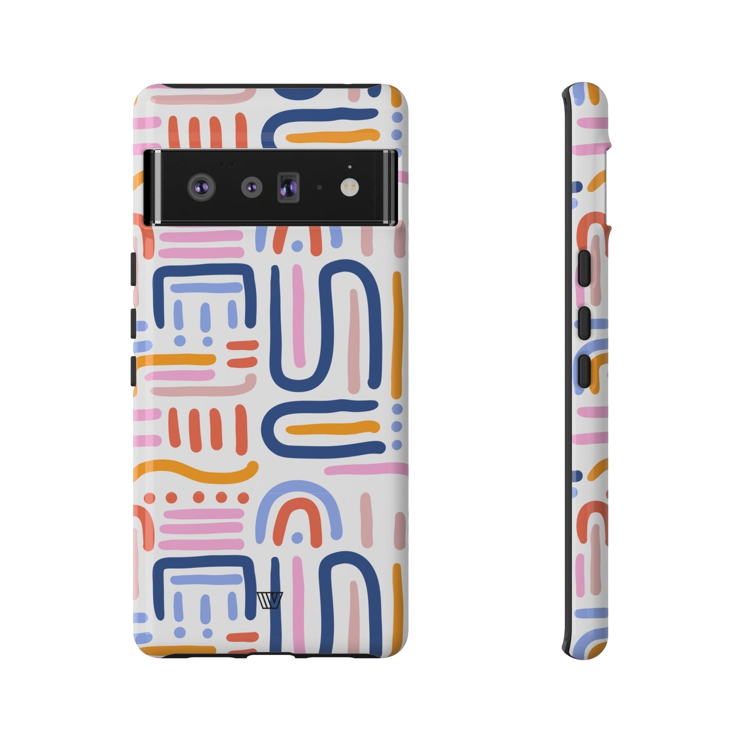 MEMPHIS BOLD LINES | Tough Phone Case