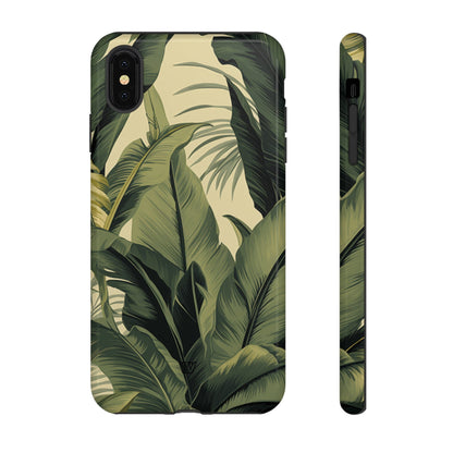 TROPICAL LEAVES | Tough Phone Case