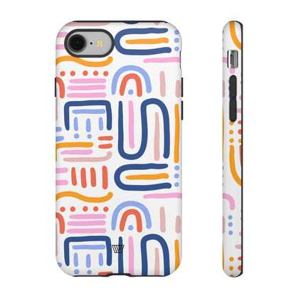 MEMPHIS BOLD LINES | Tough Phone Case