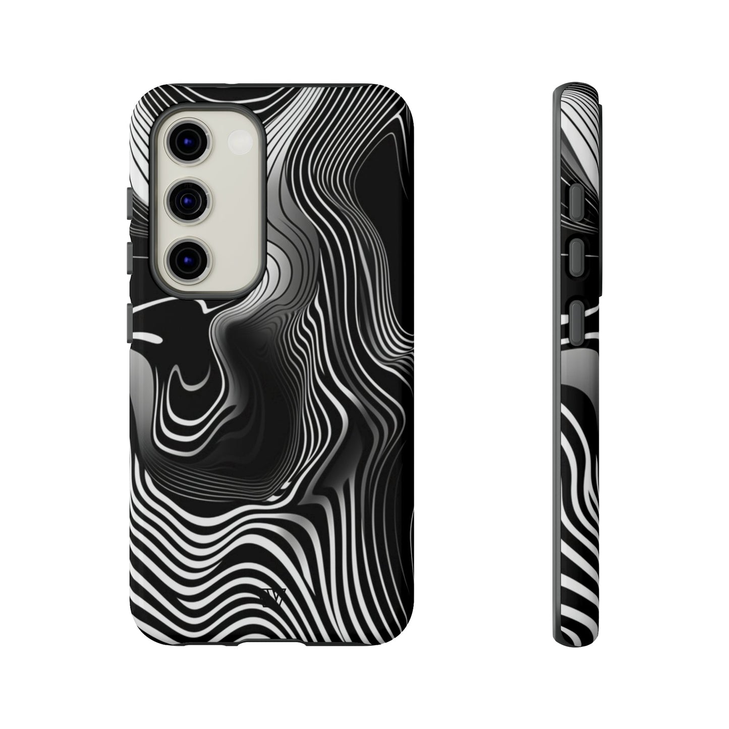 ABSTRACT ZEBRA STRIPES | Tough Phone Case