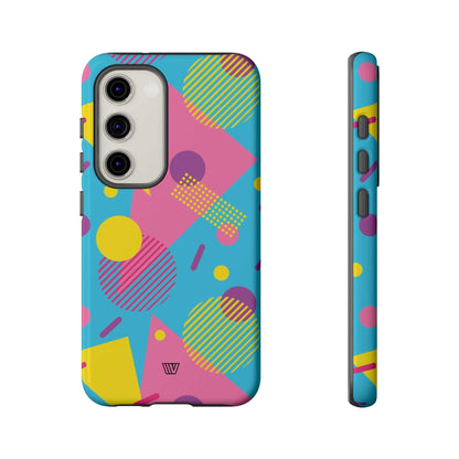 80s / 90s RETO PATTERN LIGHT BLUE | Tough Phone Case