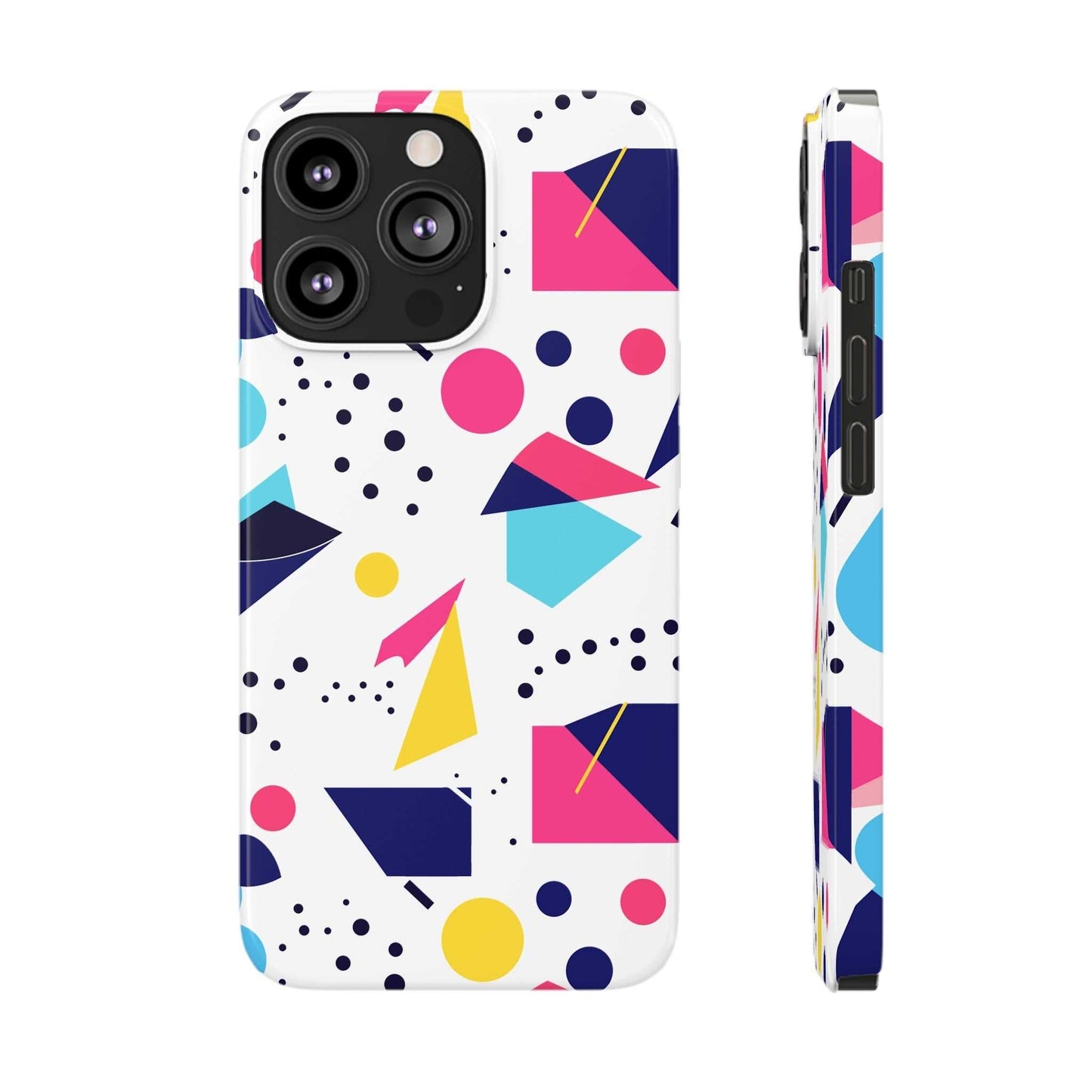 80s / 90s RETRO PATTERN LIGHT | Slim iPhone Case