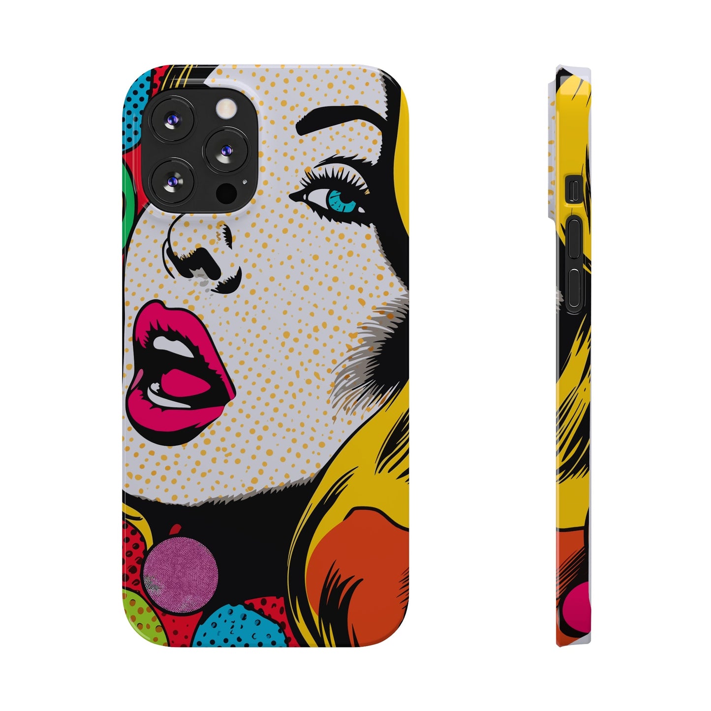 POP ART FACE | Slim iPhone Case