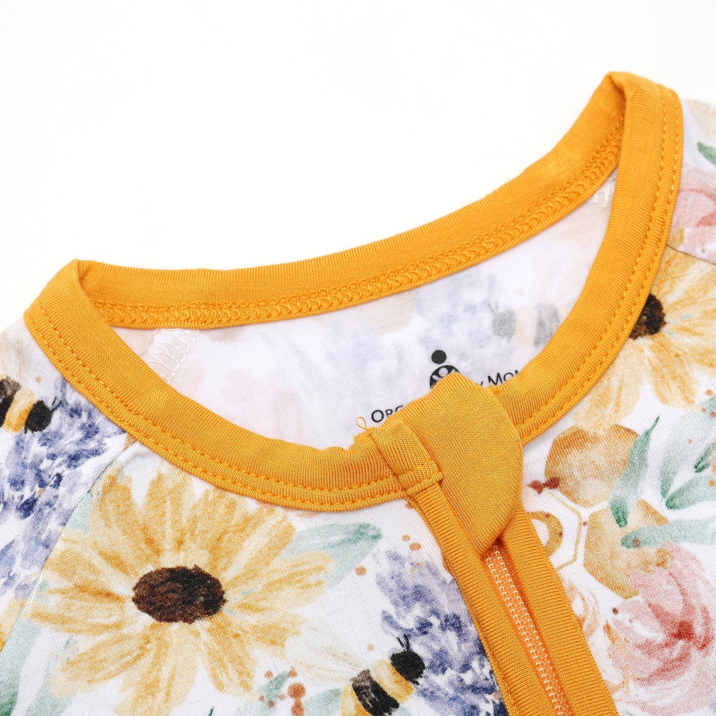 Floral Zipper Bamboo Sleeper