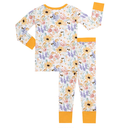 Floral Two-Piece PJs - Long Set