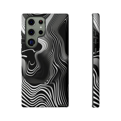 ABSTRACT ZEBRA STRIPES | Tough Phone Case