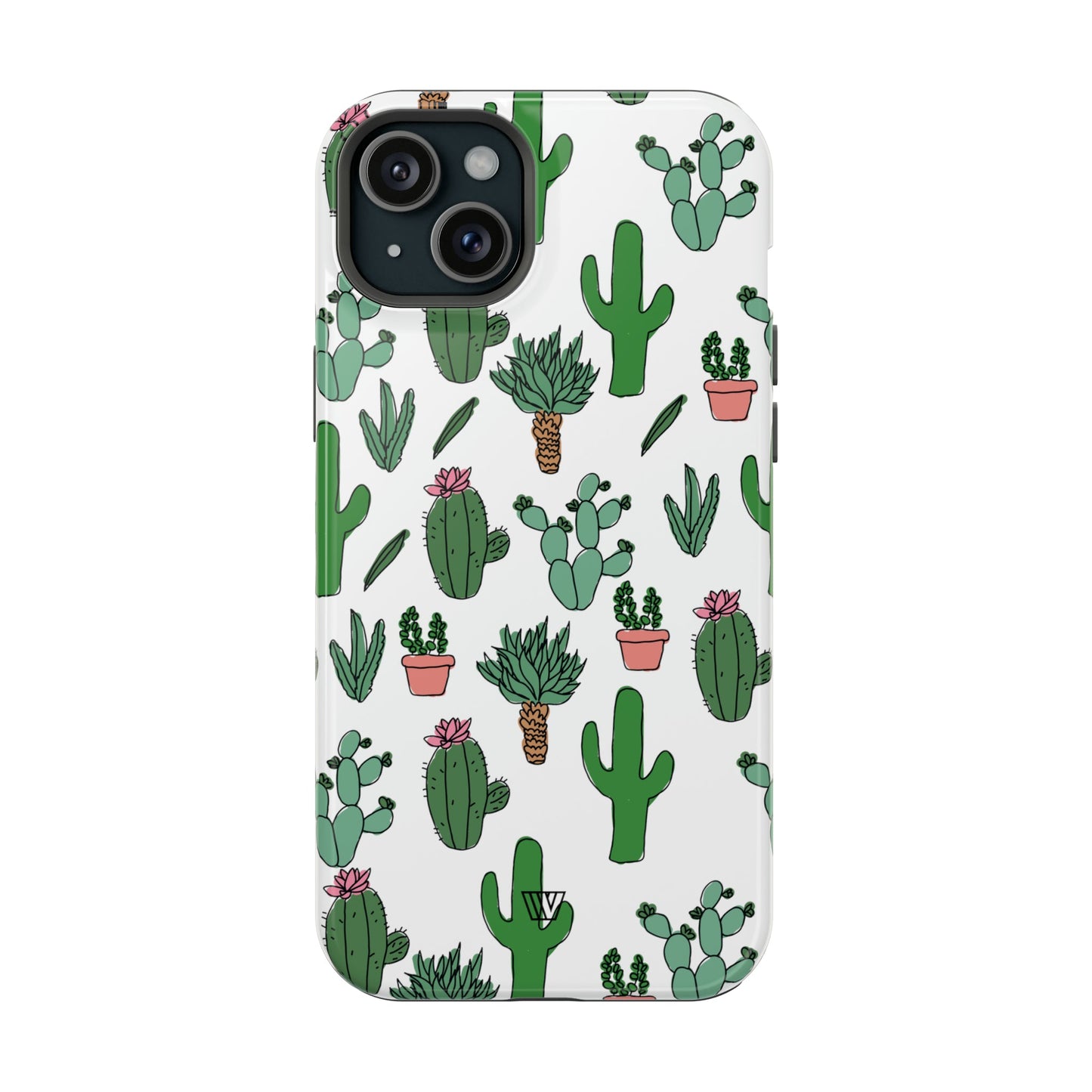 CACTUS DOODLES | MagSafe Tough iPhone Case