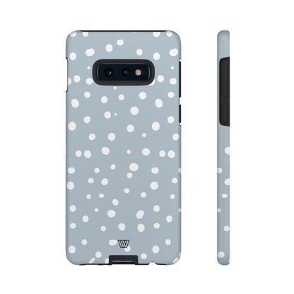 BLUE HAZE DOTS | Tough Phone Case