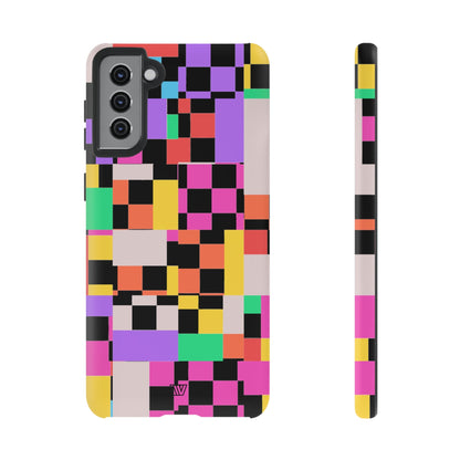 MASHED UP CHECKERBOARD | Tough Phone Case