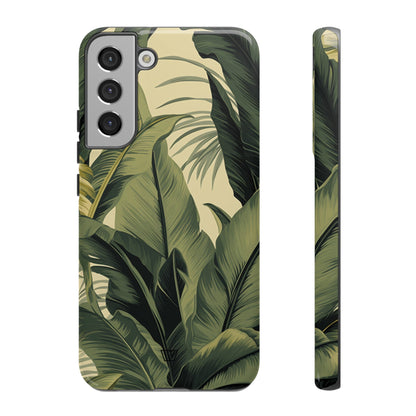 TROPICAL LEAVES | Tough Phone Case