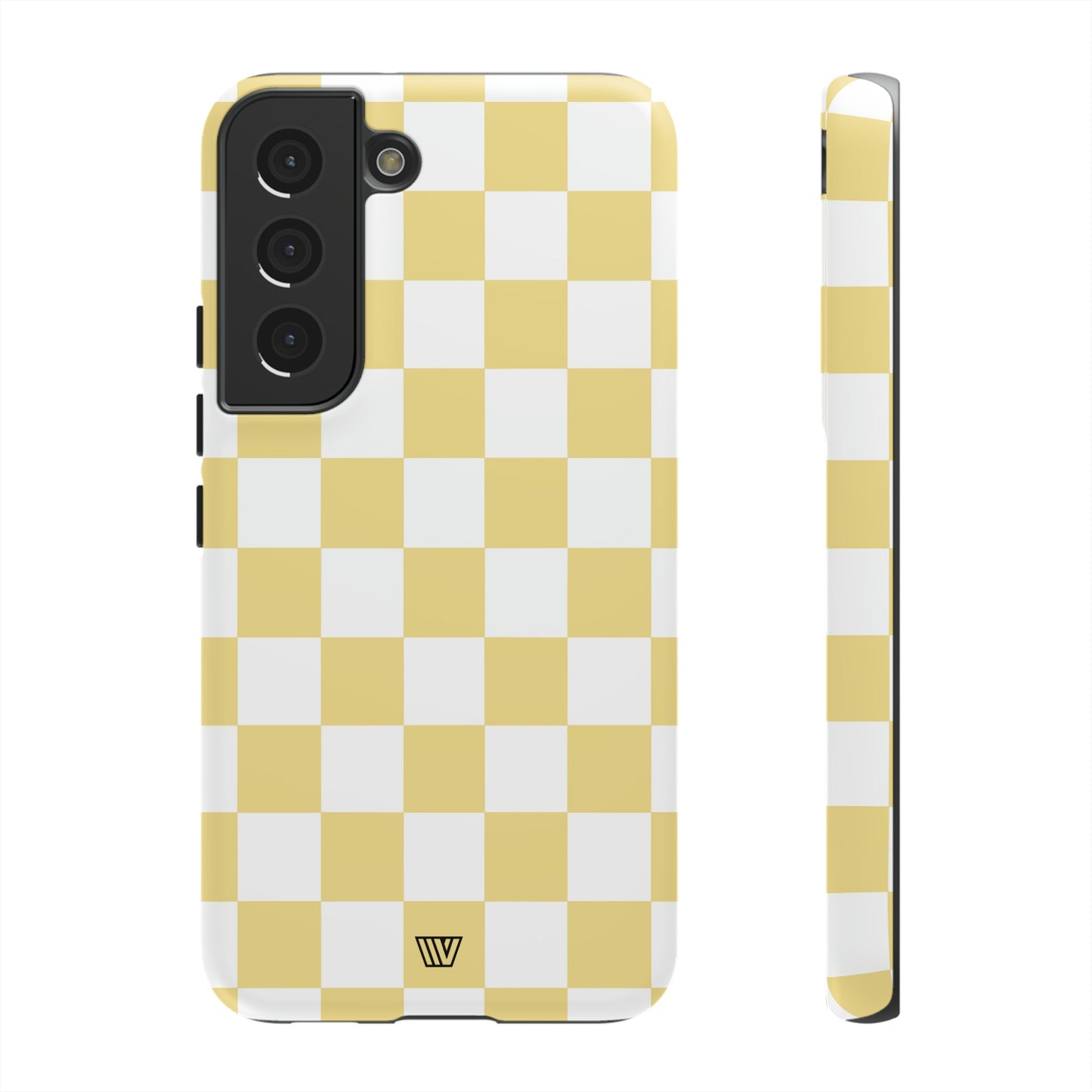 BANANA YELLOW CHECKERBOARD | Tough Phone Case