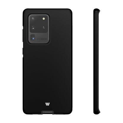 JET BLACK | Tough Phone Case