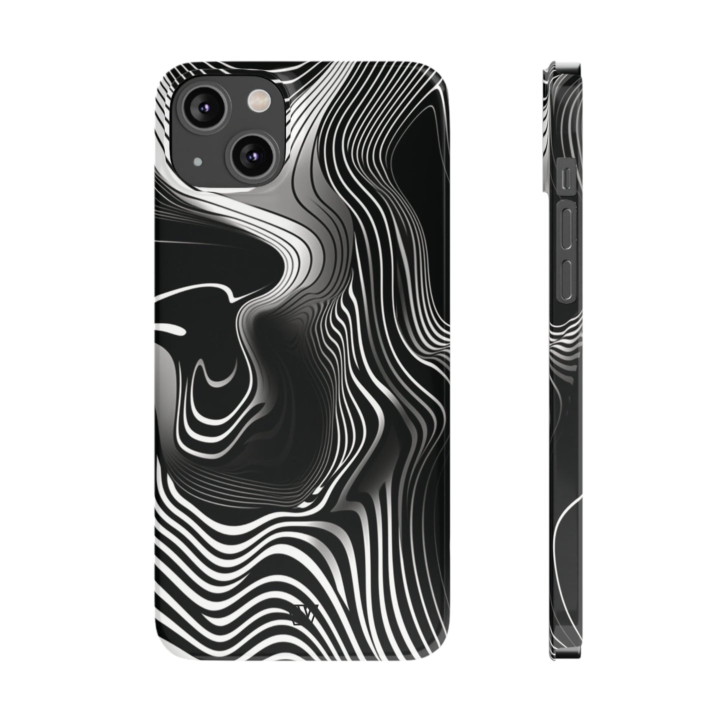 ABSTRACT ZEBRA STRIPES | Slim iPhone Case