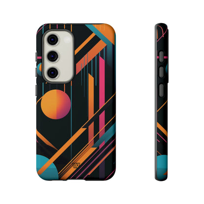 BOLD RETRO LINES | Tough Phone Case