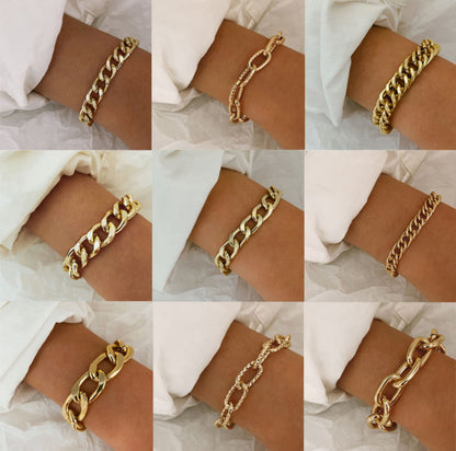 Chunky Chain Bracelets