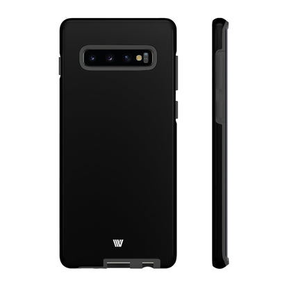 JET BLACK | Tough Phone Case