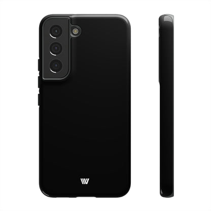 JET BLACK | Tough Phone Case