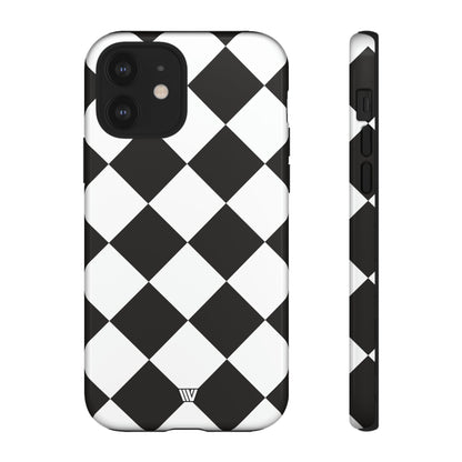 BLACK & WHITE DIAMOND | Tough Phone Case