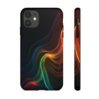 COLORFUL ABSTRACT LINES | Tough Phone Case