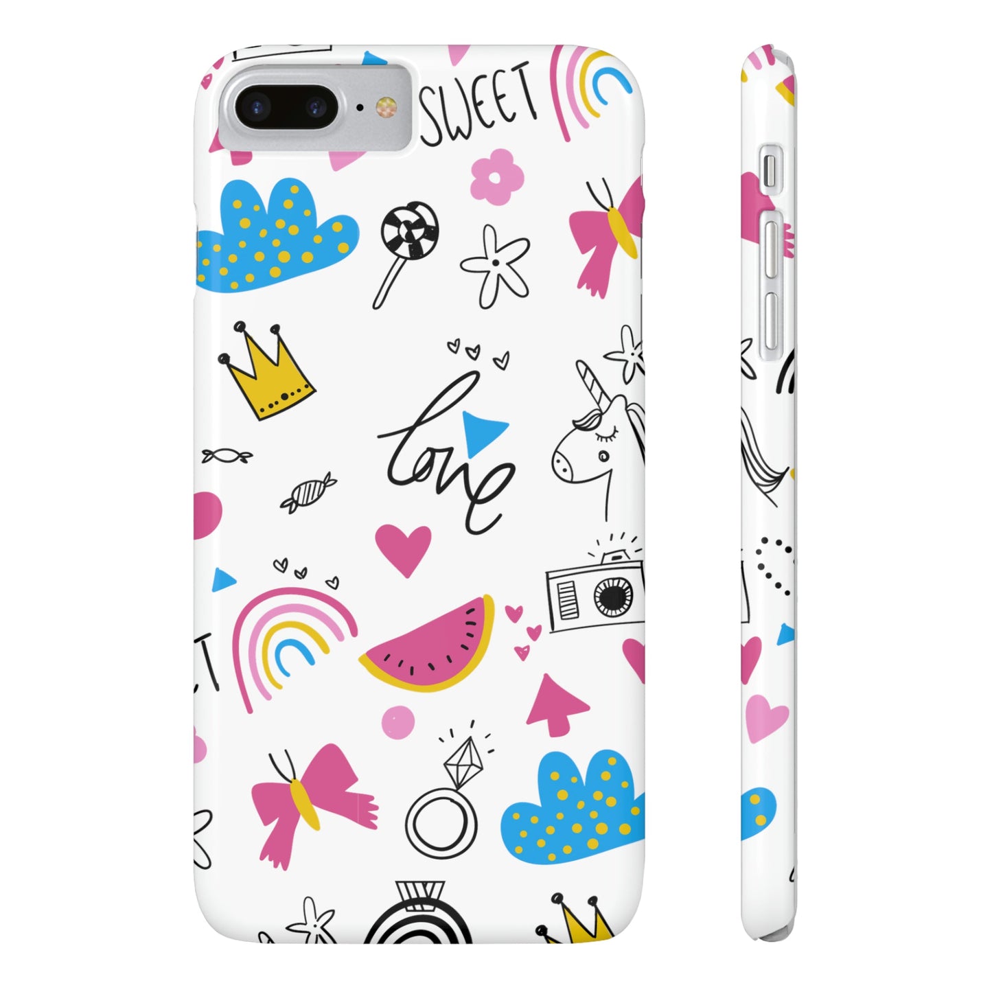 SWEET LOVE | Slim iPhone Case