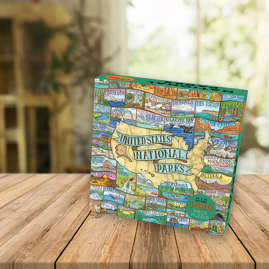 1000 Piece National Parks Jigsaw Puzzle