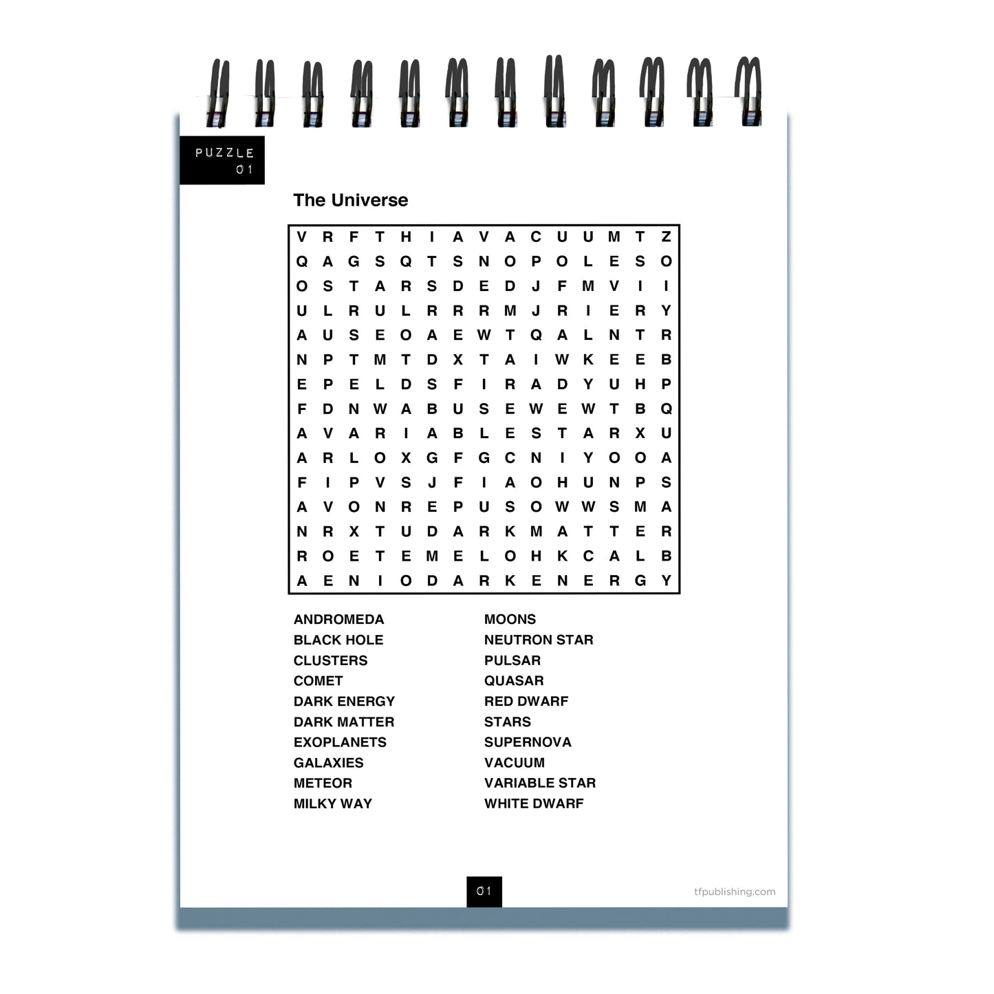 You Got This Word Search Book Spiral Puzzle Pad