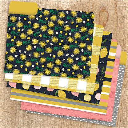 Joy Designer Set of 12 Decorative File Folders