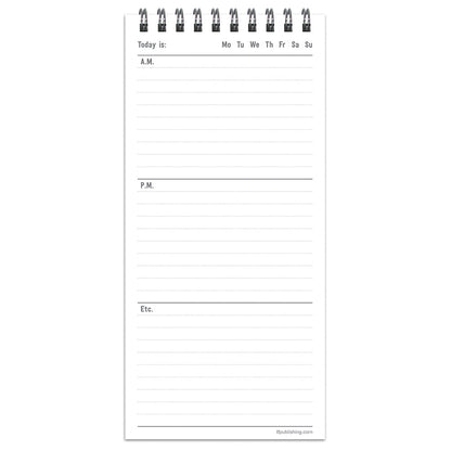 Joy Daily Agenda Planner Pad