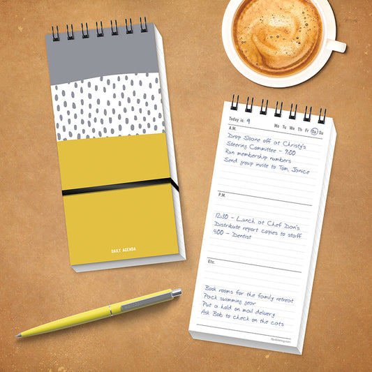 Joy Daily Agenda Planner Pad