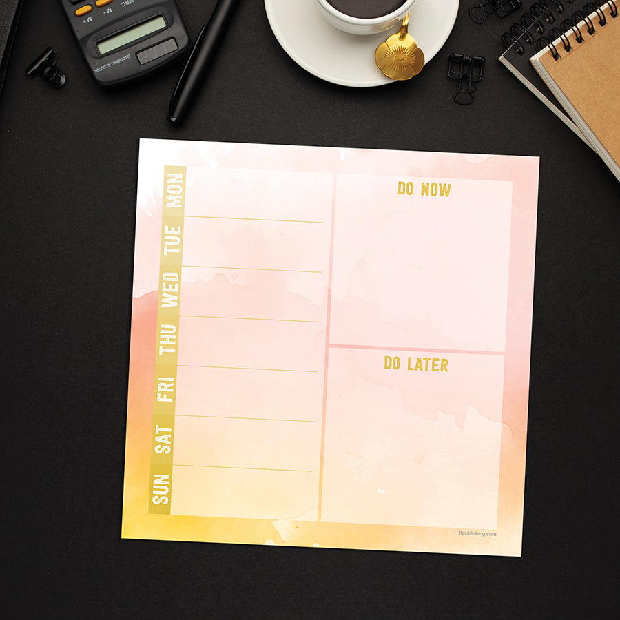 Joy Weekly Square Schedule Pad